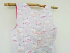 Robe Ample 8 Ans Rose Et Grise Chats -Éclat Boutique product 62110df2d935d 5