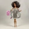 Vêtements Pour Poupée Barbie - "ma Petite Robe Rayée"