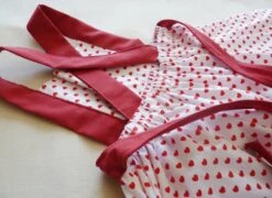 Robe Vintage Rouge Et Blanche Tablier à Cœurs 13 Robe Vintage Rouge Et Blanche Tablier à Cœurs -Éclat Boutique product 631899621fc6c 7