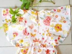 Robe Longue Romantique Fille 8 Ans Fleurs Et Oiseaux -Éclat Boutique product 63296f49d17a7 7