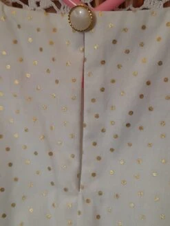 Robe Chasuble Coton à Pois Dorés 12 Robe Chasuble Coton à Pois Dorés -Éclat Boutique product 6348583c09e6f 5