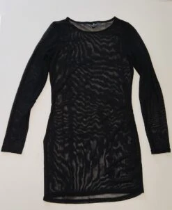 Robe Courte Transparente Noir 11 Robe Courte Transparente Noir -Éclat Boutique product 638e110fd4157 2