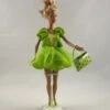 Vêtements Pour Poupée Barbie - "la Petite Robe Verte"