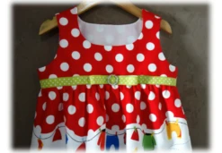 Robe Chasuble En Coton à Motif Nains - 5 Ans -Éclat Boutique product 6450edb8a882a 3