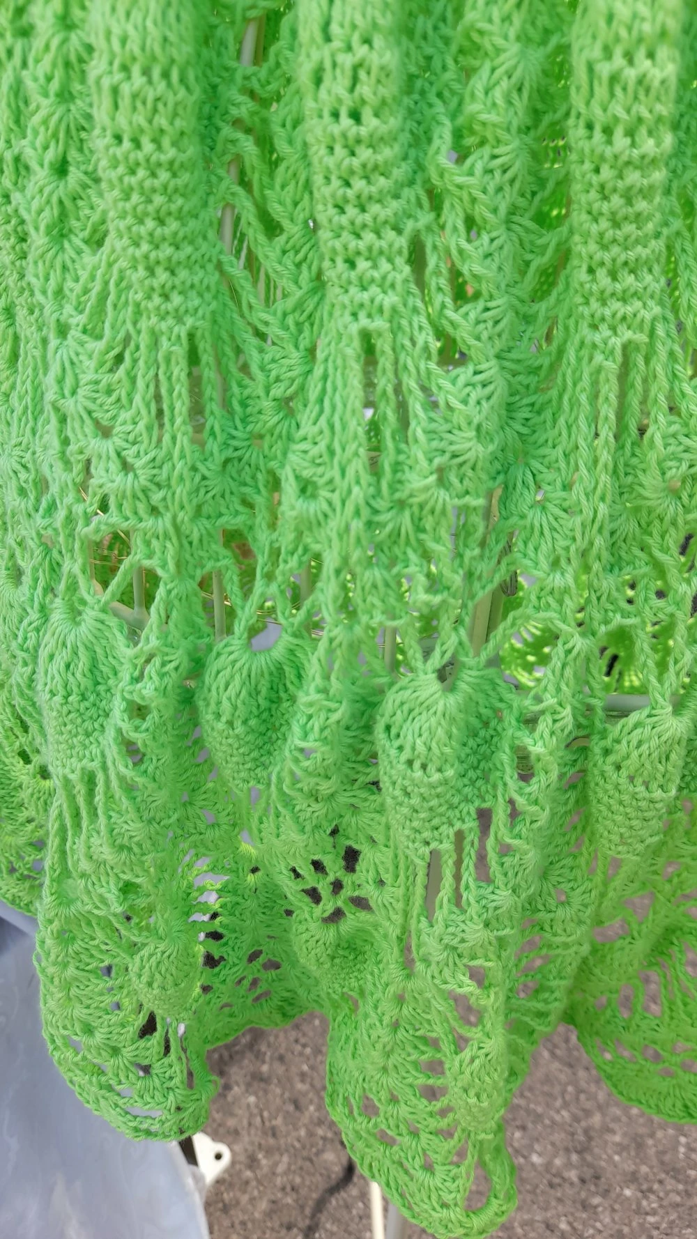 Robe Dos Nu Boheme ,vert Anis,pour La Plage 3 Robe Dos Nu Boheme ,vert Anis,pour La Plage – Image 3