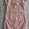 Robe Manches Courtes Mouchetée Rose Taille 2 Ans