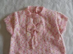 Robe Manches Courtes Mouchetée Rose Taille 2 Ans -Éclat Boutique product 650f0840a01ea 8