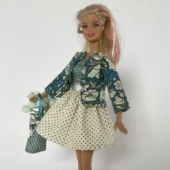 Vêtements Pour Poupée Barbie - "la Petite Robe à Pois" -Éclat Boutique product 652f9c0d44075 2