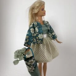 Vêtements Pour Poupée Barbie - "la Petite Robe à Pois" -Éclat Boutique product 652f9c0d44075 4