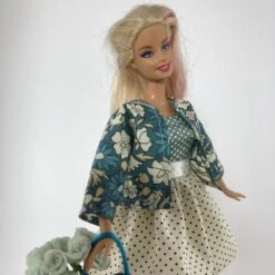 Vêtements Pour Poupée Barbie - "la Petite Robe à Pois" -Éclat Boutique product 652f9c0d44075 5