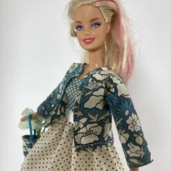 Vêtements Pour Poupée Barbie - "la Petite Robe à Pois" -Éclat Boutique product 652f9c0d44075 8